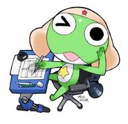 Keroro drawing manga