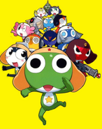 Keroro and the gang