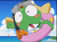 Keroro and the sea