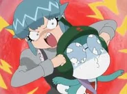 "First contact" with Momoka.