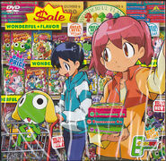 Fuyuki & natsumi & keroro buying in the market