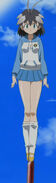 Fubuki Sakuragasaki's Full body opened eyes