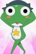 Keroro is a model(Kappa headressing is in)