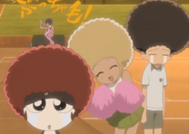 Tamama, Fuyuki, and Angol Mois's Afros