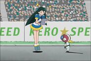 Poyon and Keroro in Episode 60a