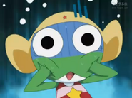 Keroro's smile in Episode 224