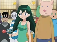 Poyon in her swimwear in Episode 69.