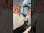 "Hate Me Harder" piano snippet
