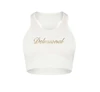 Delusional Crop Tank Top, $50