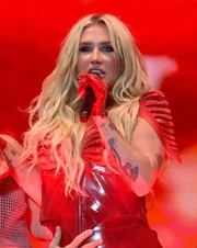 Kesha performing at WeHo Pride