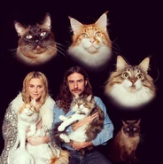 Kesha pet appreciation day.png (674 KB) Kesha, Brad, and her cats