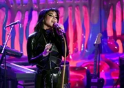 Kesha performing at the iHeart High Road Release Party