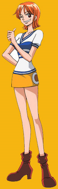 Vêtements sur le thème One Piece Nami