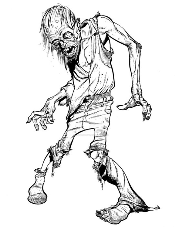 cool zombie