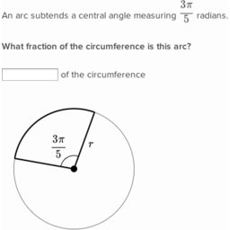 measure of an arc formula