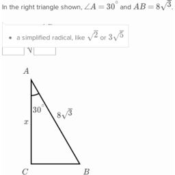 how to solve special right triangles