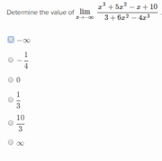Find the limit to infinity