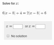 how to solve absolute value equations khan academy Ave1