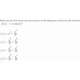 Maclaurin Series For Sin X Cos X And E X Khan Academy Wiki Fandom