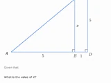 Find missing sides of similar triangles (advanced)