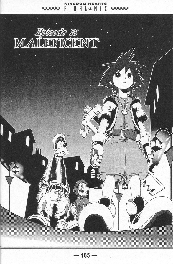maleficent kingdom hearts manga