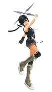 Render di Yuffie in KH2