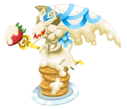 Statua di Cioccolato Bianco (KHX)