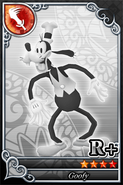 Carta di Retro-Pippo in Kingdom Hearts X