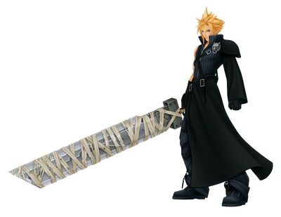 Cloud, Kingdom Hearts, l'enciclopedia dei mondi Wiki