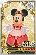 Carta della Regina Minni in Kingdom Hearts X