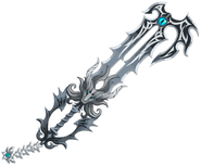 Keyblade del Maestro Xehanort in Kingdom Hearts X