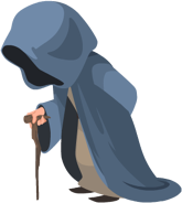 Persona Incappucciata (UnC, DR)