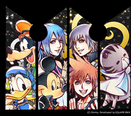 Artwork dedicato alla collection di Kingdom Hearts HD 2.8 Final Chapter Prologue