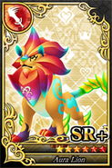 Carta di Aura Lion (Spirit) in Kingdom Hearts X