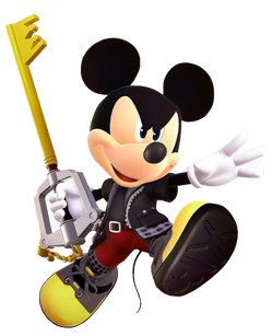 Re Topolino, Kingdom Hearts, l'enciclopedia dei mondi Wiki