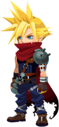 Cloud Strife in Kingdom Hearts X