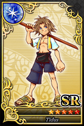 Carta illustrativa di Tidus in Kingdom Hearts X