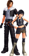 Leon (Squall Leonheart) e Yuffie Kisaragi