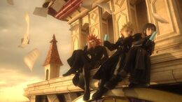 Xion, roxas, axel 358d