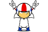 Kick's original concept art, after the cartoon's style changes.