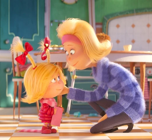 Cindy Lou and Grinch