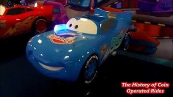 Mcqueen ride on car top