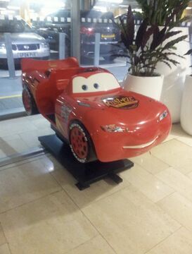 Lightning mcqueen ride shop