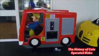 Fireman sam ride on fire engine hot sale