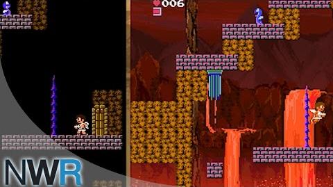 Comparación de las versiones para la Consola Virtual de Wii U y Wii, NES Classic Edition y 3D Classics Kid Icarus.