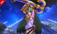 Palutena en el Campo de batalla SSB para 3DS