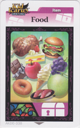 AR Card of Food.