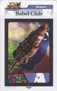 AR Card of the Babel Club.