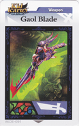 AR Card of the Gaol Blade.