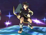 Traje negro de Pit de Super Smash bros. Brawl